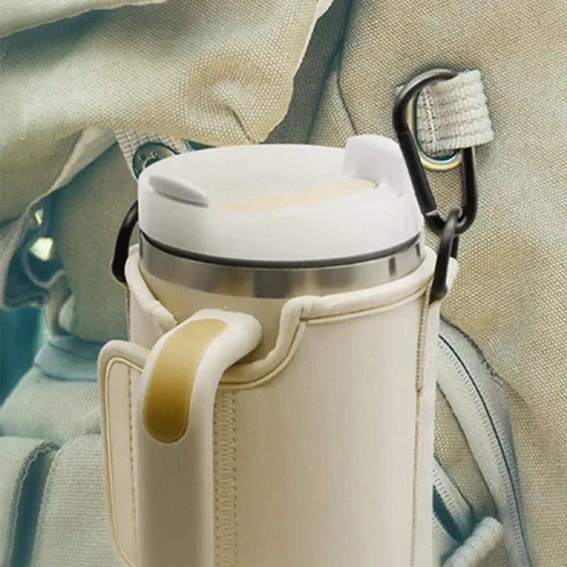 Capa Protetora Ombro Ajustável para Garrafa de água e Copo com alça 40oz