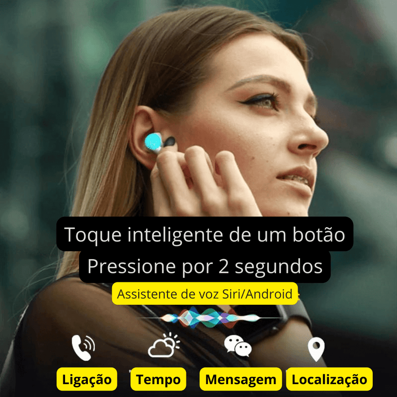 Fone de ouvido Macaron I12 tws sem fio bluetooth 5.0