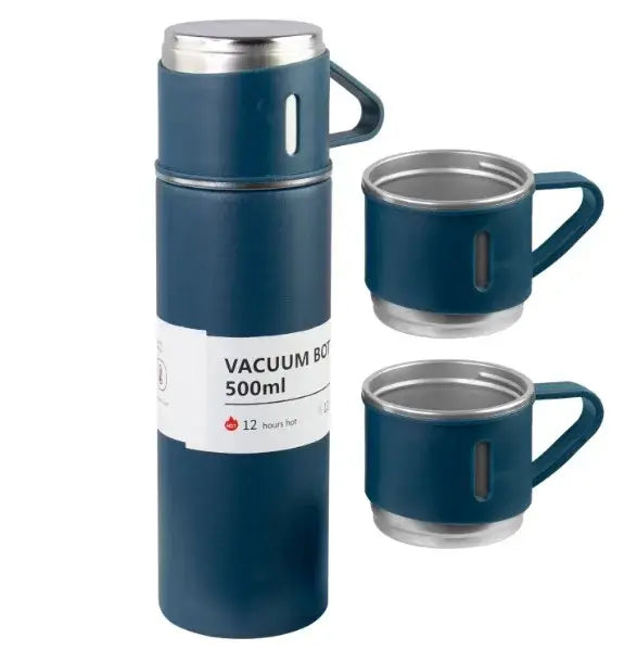 Garrafa Térmica a Vácuo Aço Inox, Garrafa 500ml parede dupla Quente/Frio