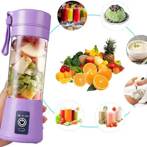 Liquidificador Portátil 6 Laminas Mini - LifeMixer Jet6