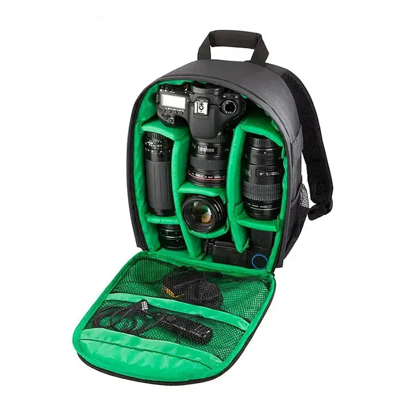 Bolsa multifuncional Impermeável Lukai para câmera Nikon Canon Lente digital