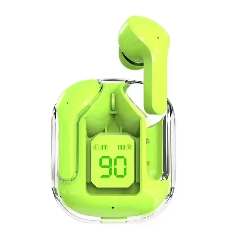 Fone de ouvido sem fio Power Bt30   Alta fidelidade cancelamento de ruído, display digital bluetooth