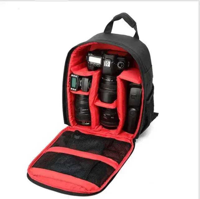 Bolsa multifuncional Impermeável Lukai para câmera Nikon Canon Lente digital