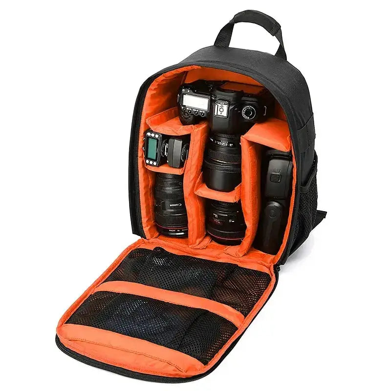 Bolsa multifuncional Impermeável Lukai para câmera Nikon Canon Lente digital