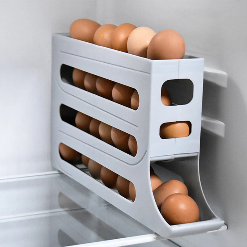 Dispenser Organizador de geladeira caixa de armazenamento para ovos