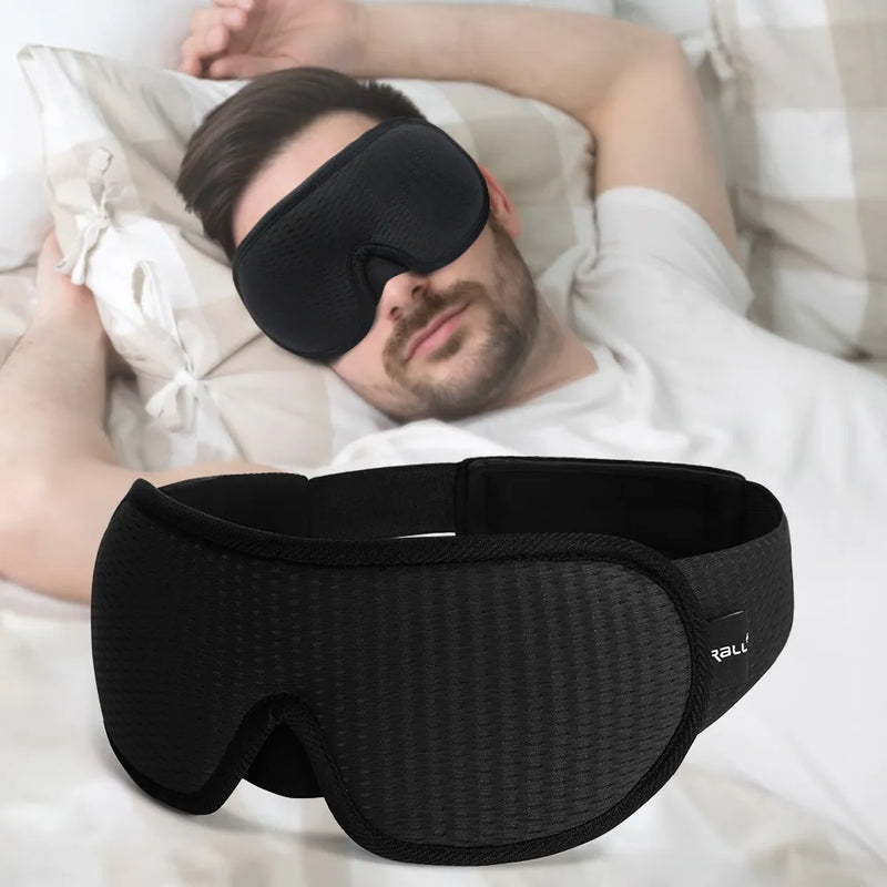 Tridimensionalidade do Sono - Máscara de Dormir 3D Melhor Bloqueio de Luz