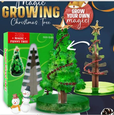 Árvore de Natal mágica que Cresce