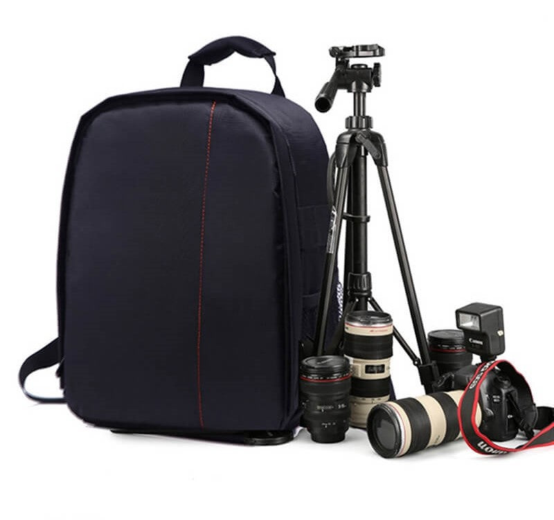 Bolsa multifuncional Impermeável Lukai para câmera Nikon Canon Lente digital