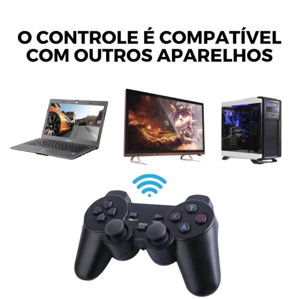 Video Game Stick Retrô Original 4k HD 32G 3500  jogos