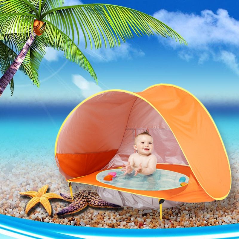 Barraca piscina para Bebê com Proteção UV - Verão 2024