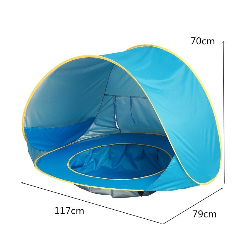 Barraca piscina para Bebê com Proteção UV - Verão 2024