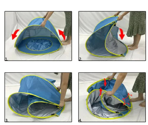 Barraca piscina para Bebê com Proteção UV - Verão 2024