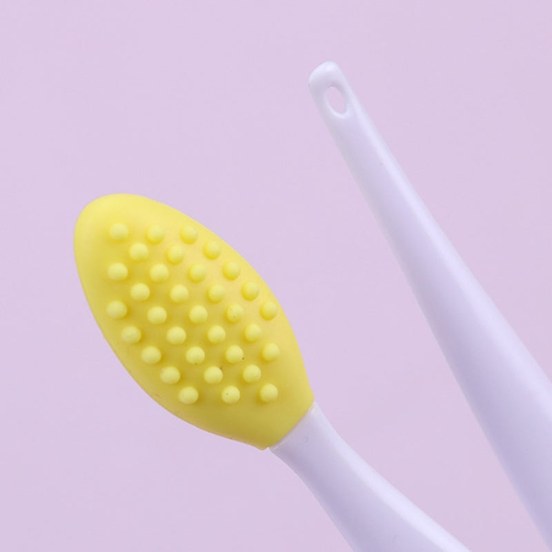 Escova de silicone esfoliante nariz e boca