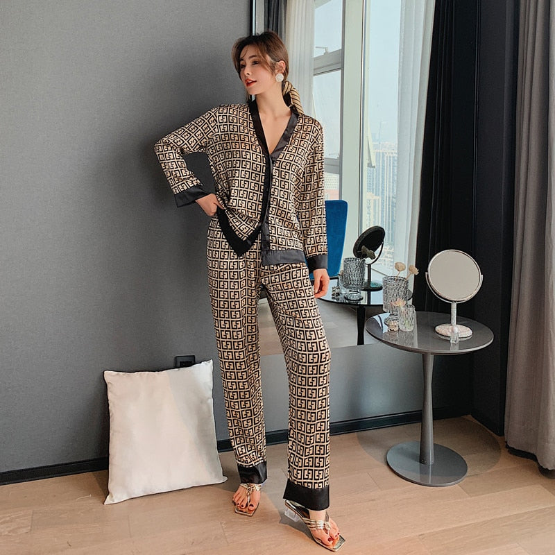 Conjunto de pijamas ceda Luxuosa
