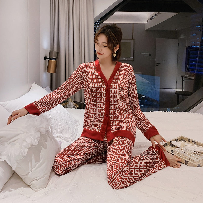 Conjunto de pijamas ceda Luxuosa