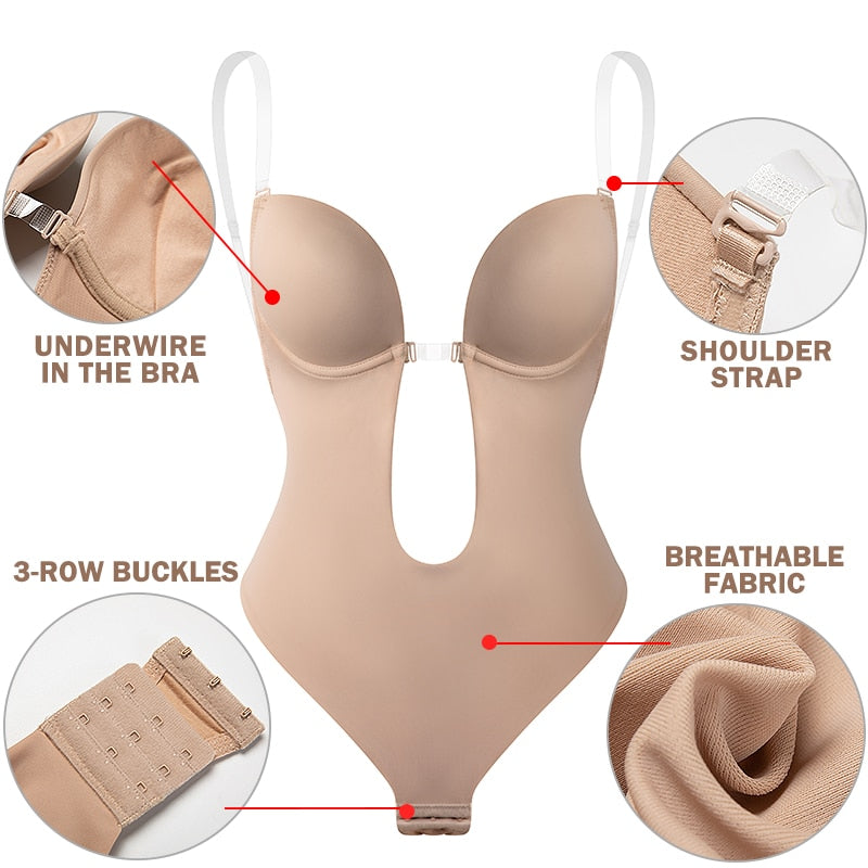 Body Modelador Invisível