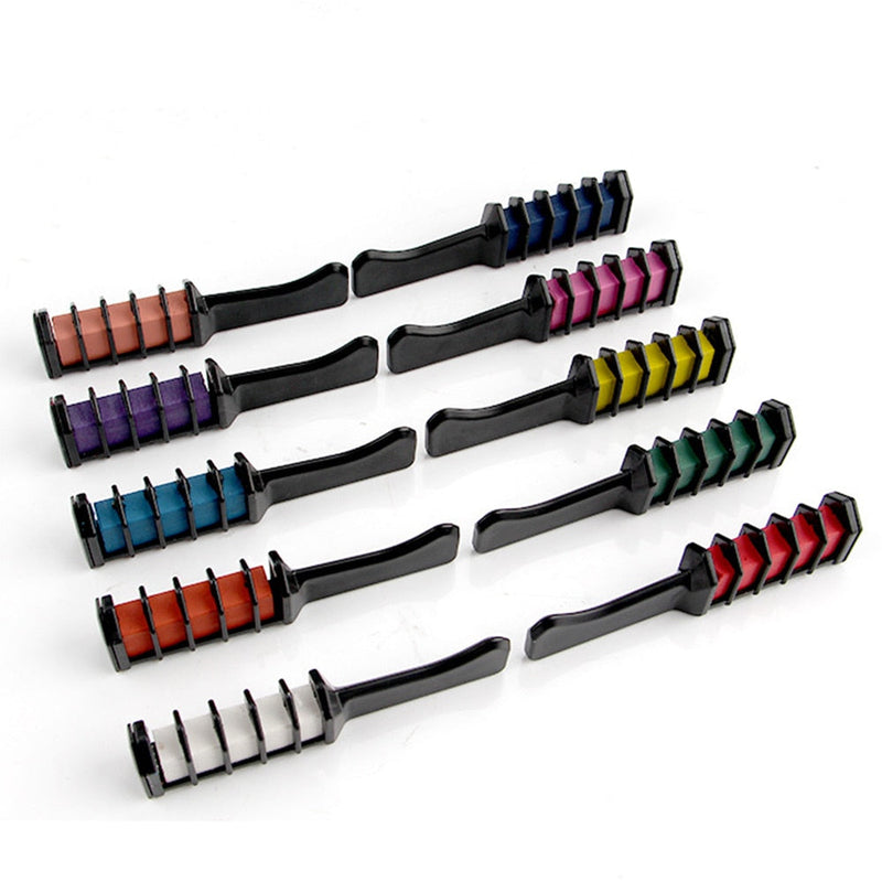 Kit Pentes De Giz várias cores - Transformadores De Mechas